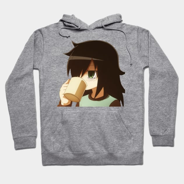 Tomoko kuroki Hoodie by orboffails